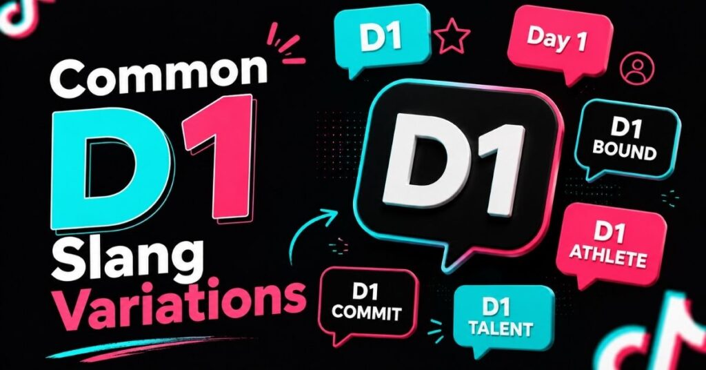 Common D1 Slang Variations