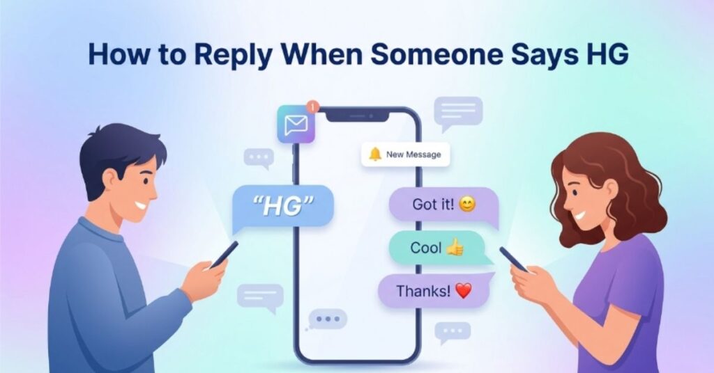 How to Reply When Someone Says HG