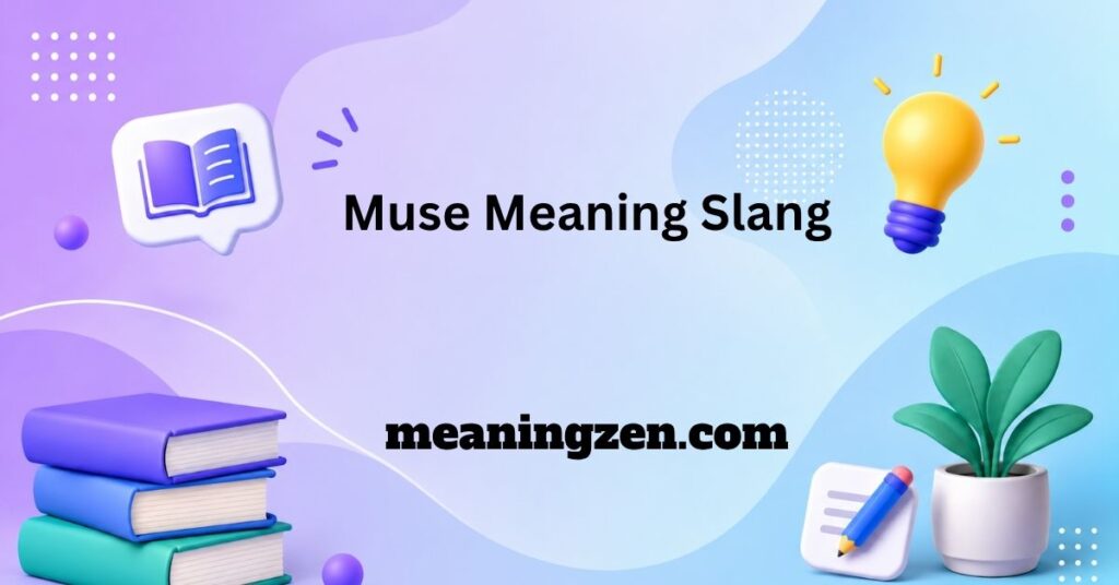 Muse Meaning Slang