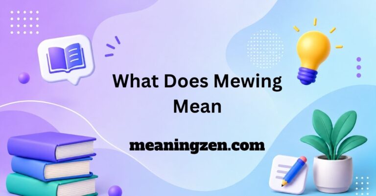 What Does Mewing Mean