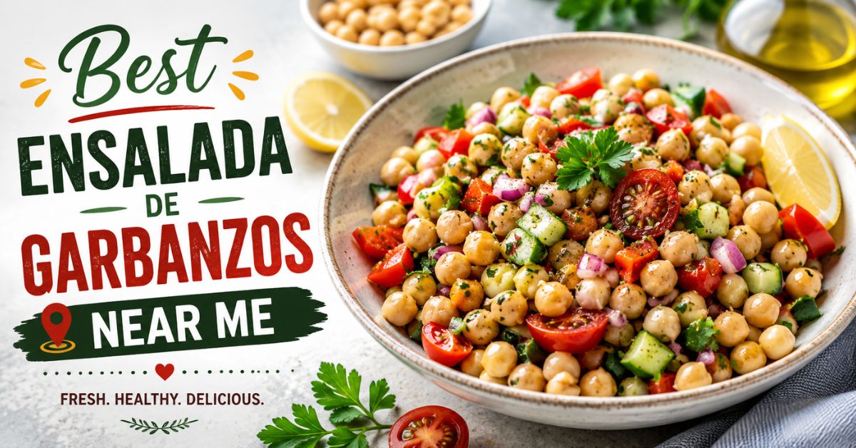 Best Ensalada de Garbanzos Near Me