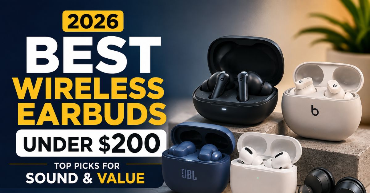 Best Wireless Earbuds Under 200 $ 2026