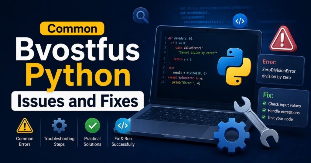 Common Bvostfus Python Issues and Fixes