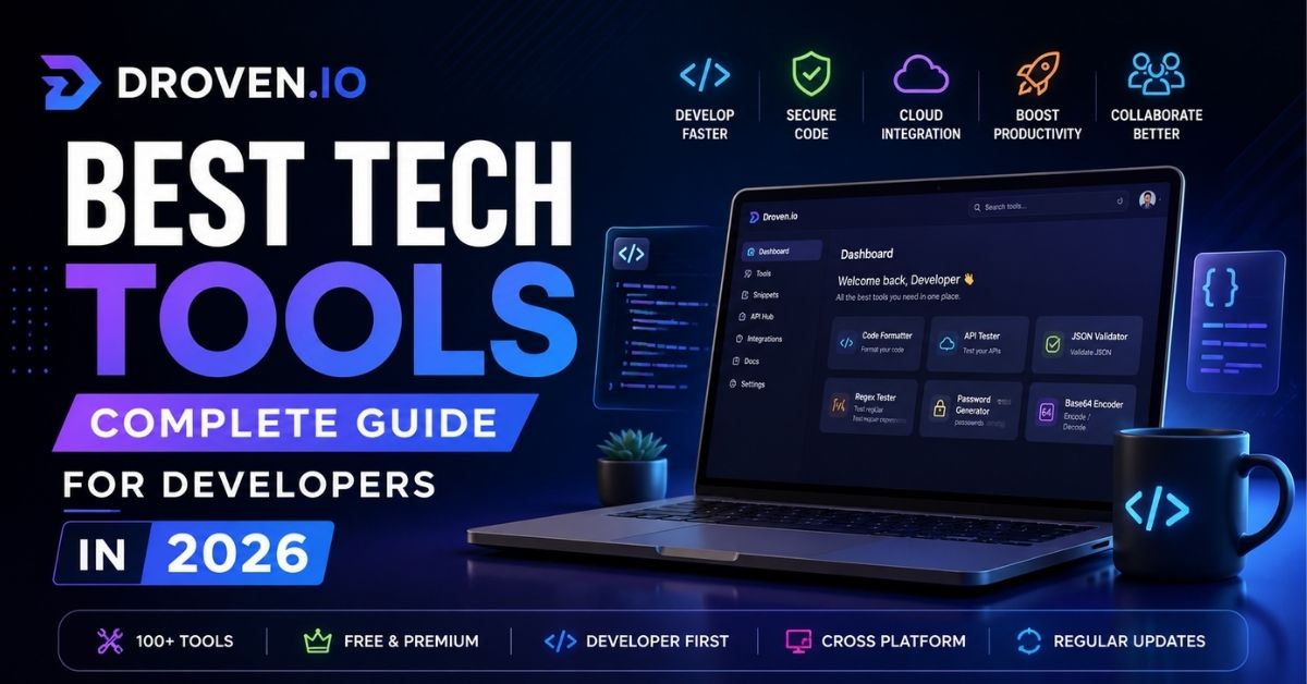 Droven Io Best Tech Tools