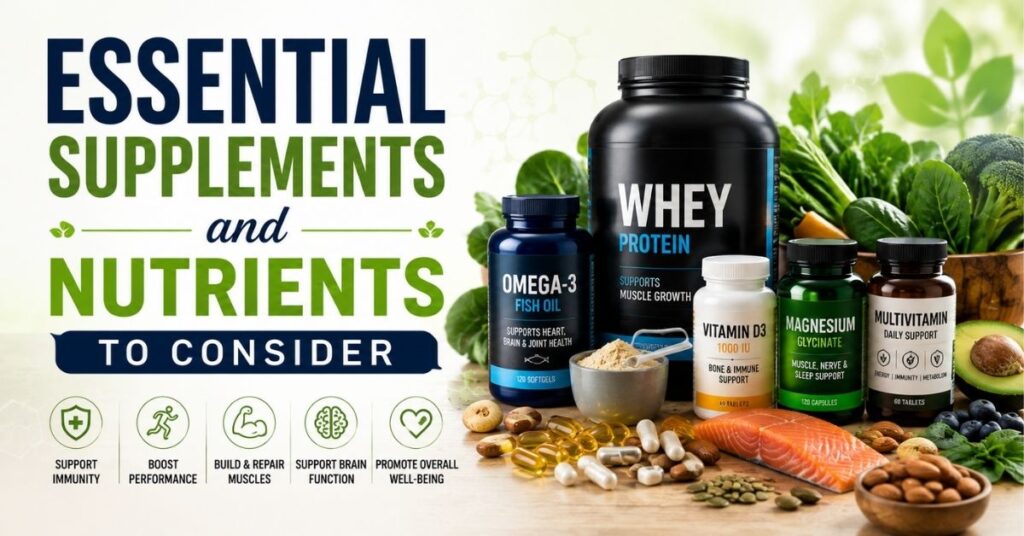 Mastering Your Health: Supplement Management With TheSpoonAthletic (Complete Guide 2026) 2 Essential Supplements and Nutrients to Consider