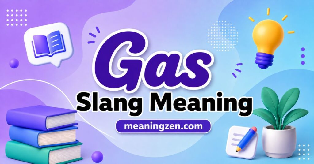 Gas Slang Meaning