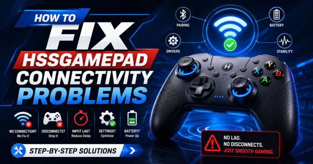 Connectivity Issues HSSGamepad: Complete Fix Guide 2 How to Fix HSSGamepad Connectivity Problems