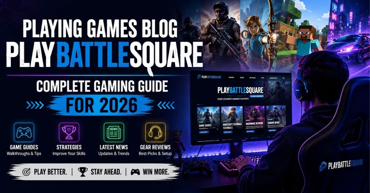 Playing Games Blog PlayBattleSquare