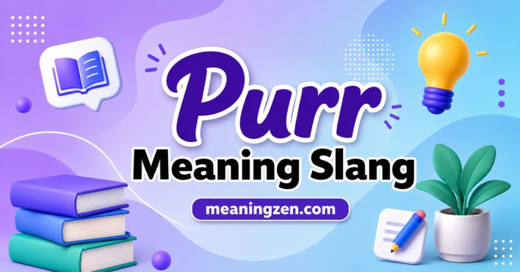 Purr Meaning Slang