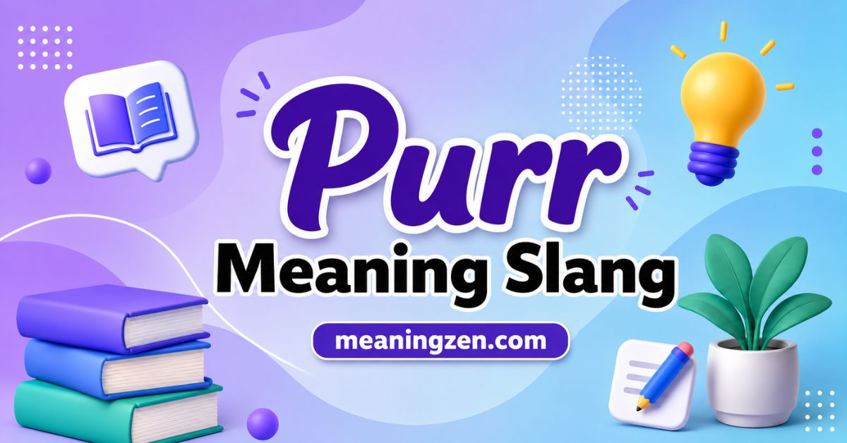Purr Meaning Slang