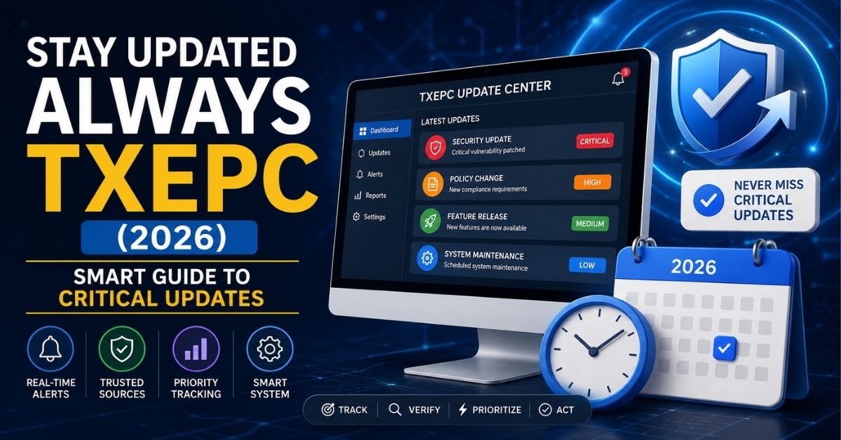 Stay Updated Always TXEPC (2026)