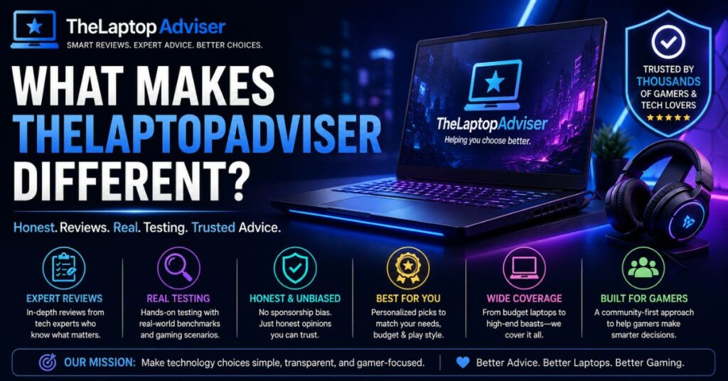 What Makes TheLaptopAdviser Different?