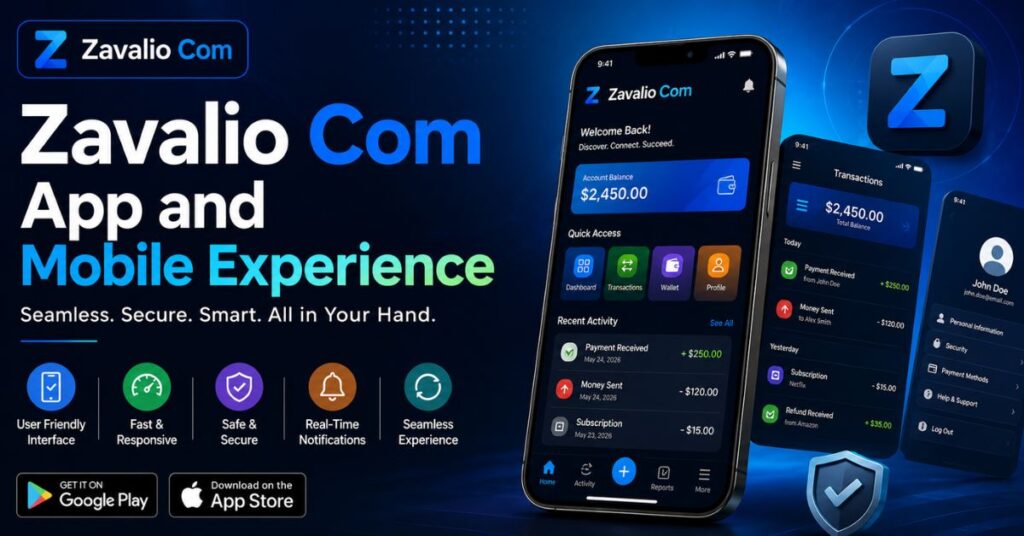 Zavalio Com App and Mobile Experience