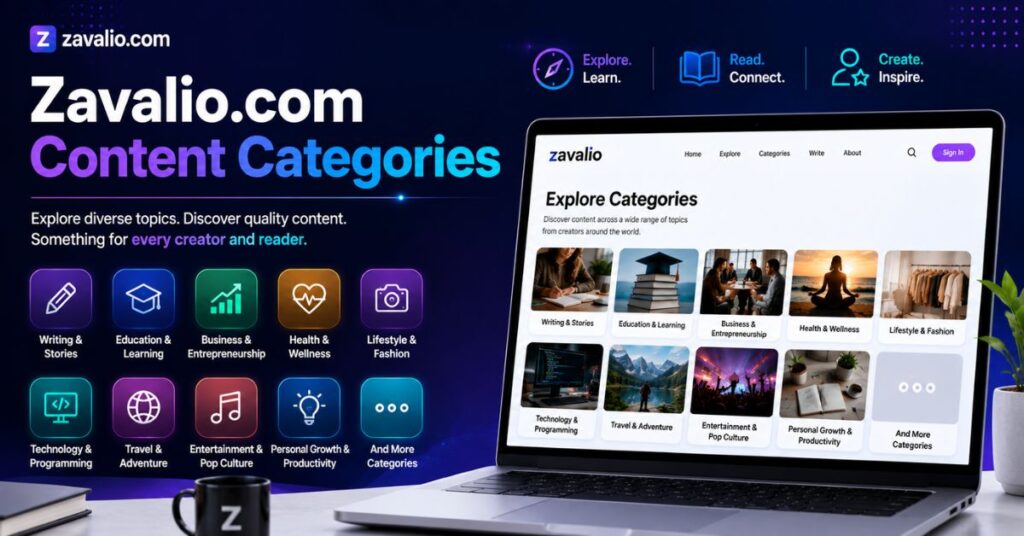 Zavalio.com Content Categories