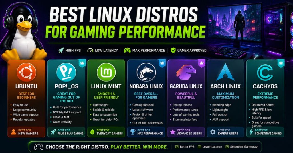 Best Linux Distros for Gaming Performance