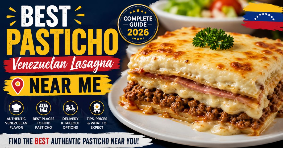Best Pasticho Venezuelan Lasagna Near Me