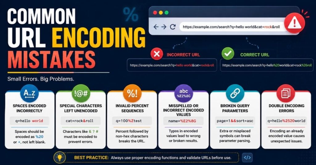Common URL Encoding Mistakes