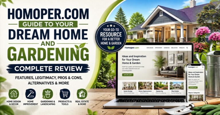 Homoper.com Guide to Your Dream Home and Gardening
