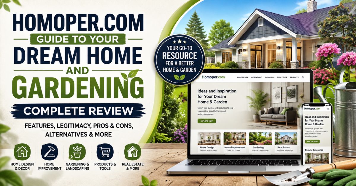 Homoper.com Guide to Your Dream Home and Gardening