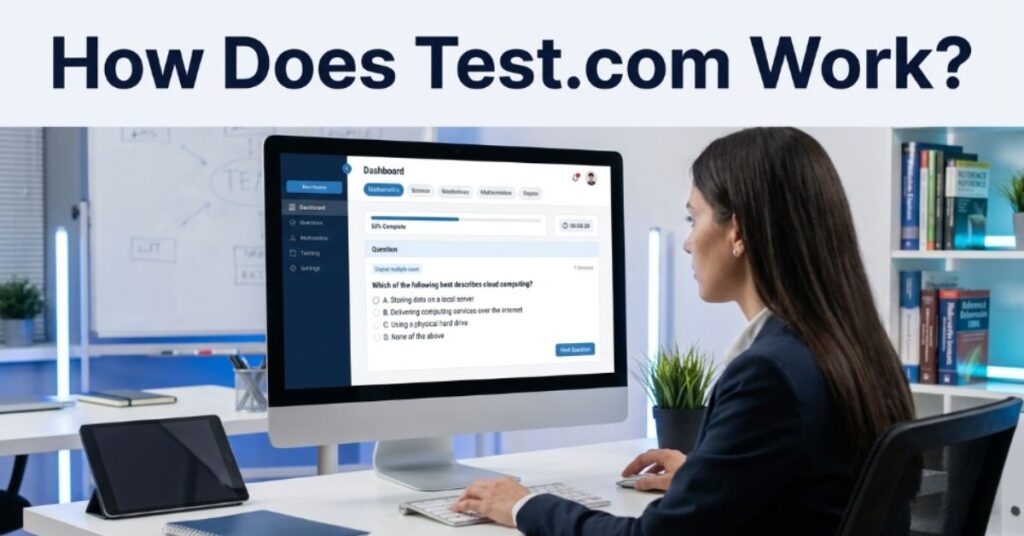 How Does Test.com Work?