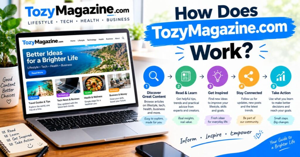 How Does TozyMagazine.com Work