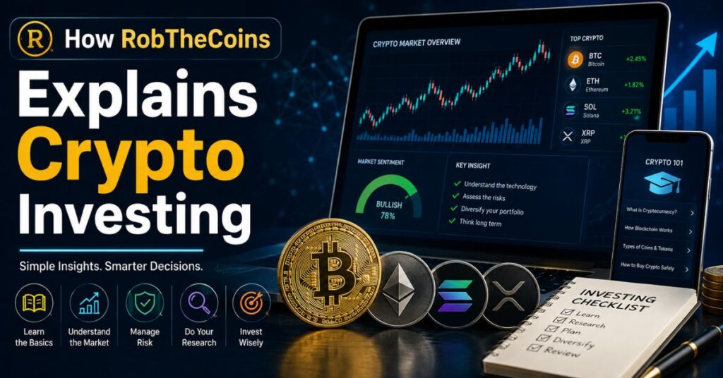How RobTheCoins Explains Crypto Investing