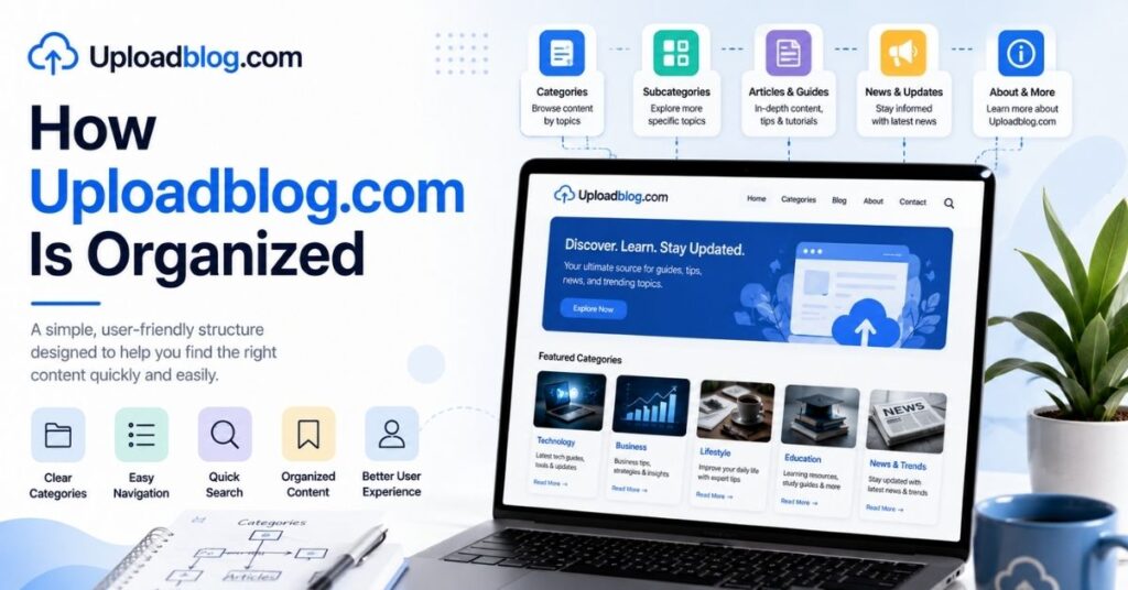 How Uploadblog.com Is Organized