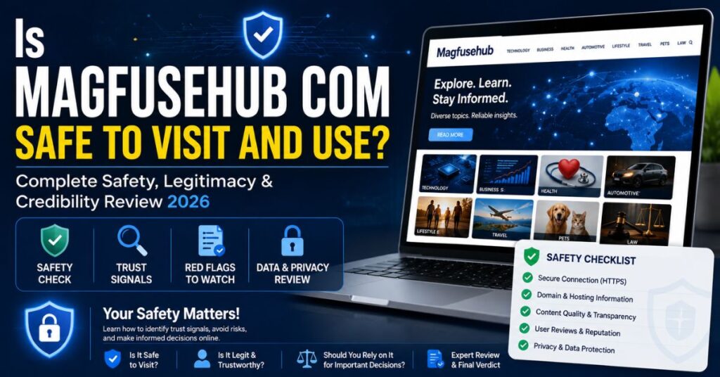Magfusehub Com: Complete Guide, Topics, Safety & Credibility Review 2026 2 Is Magfusehub Com Safe to Visit and Use