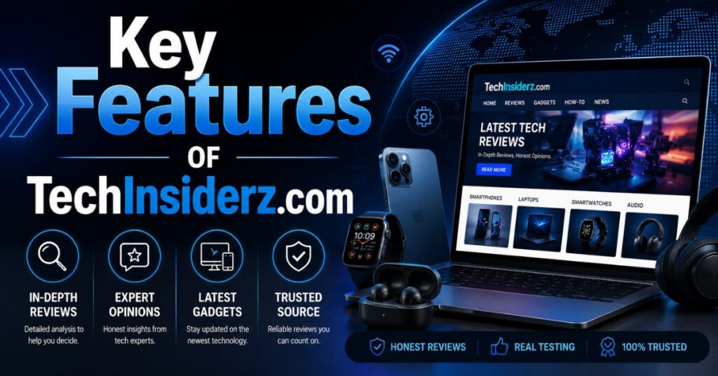 Key Features of TechInsiderz.com