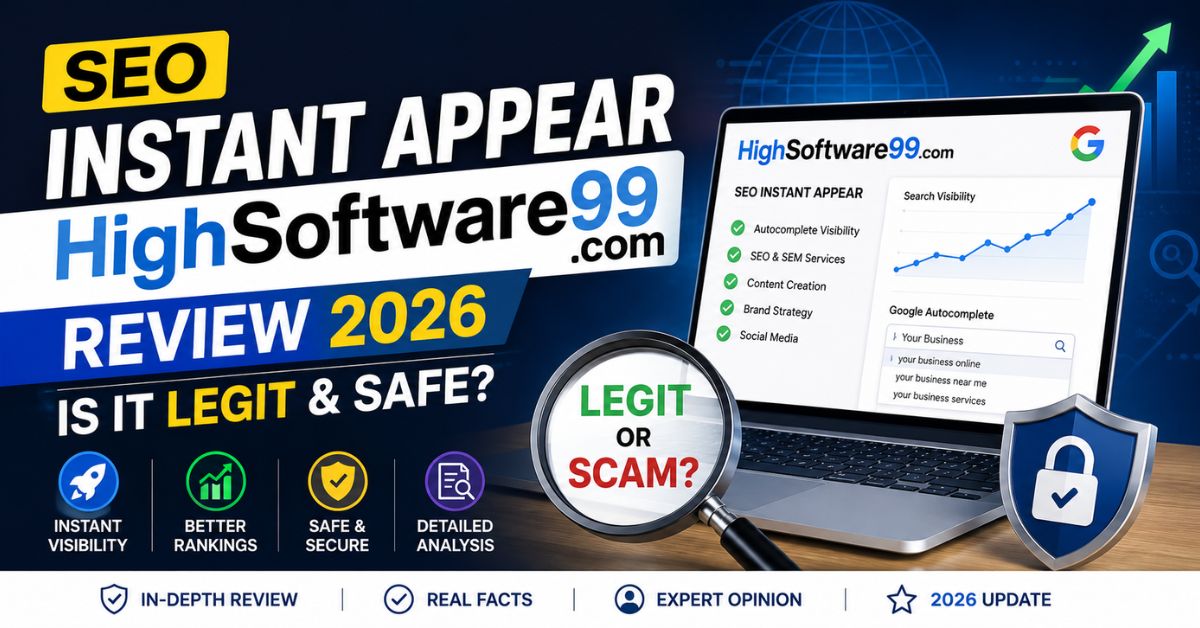 SEO Instant Appear HighSoftware99 Com