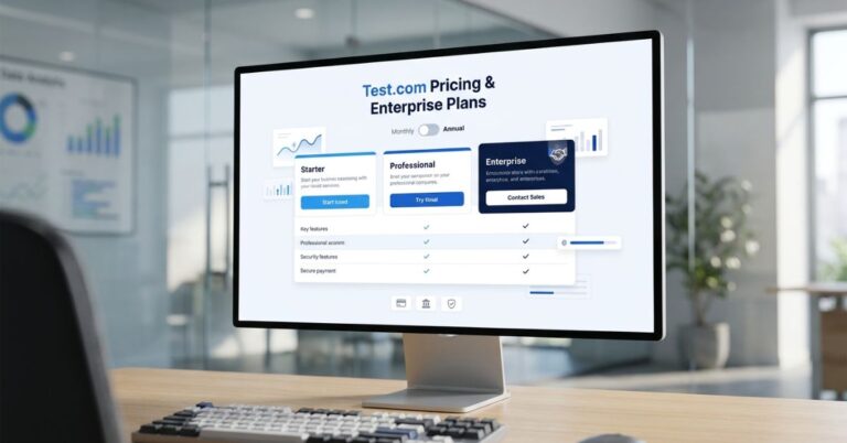 Test com Pricing & Enterprise Plans