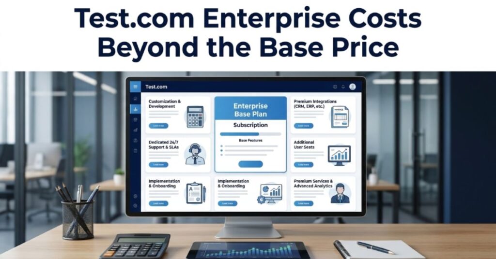 Test.com Enterprise Costs Beyond the Base Price
