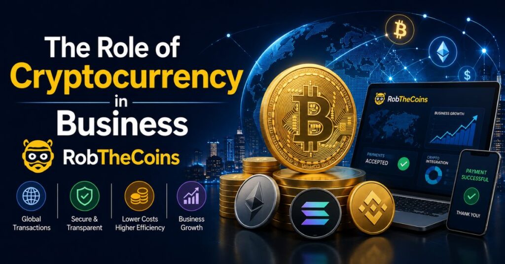 The Role of Cryptocurrency in Business RobTheCoins