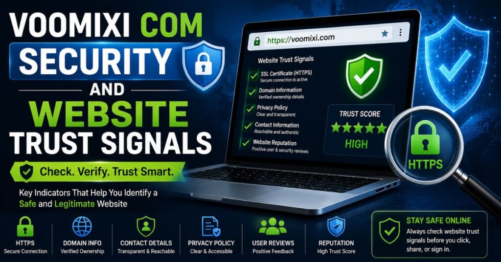 Voomixi com: Is It Safe or a Scam? Complete Guide in 2026 2 Voomixi com Security and Website Trust Signals