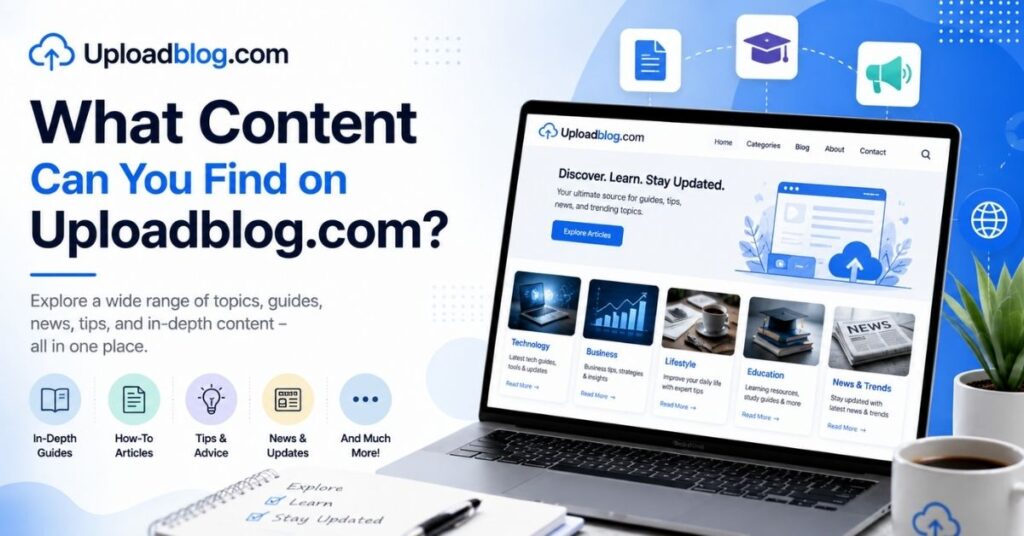 What Content Can You Find on Uploadblog.com?