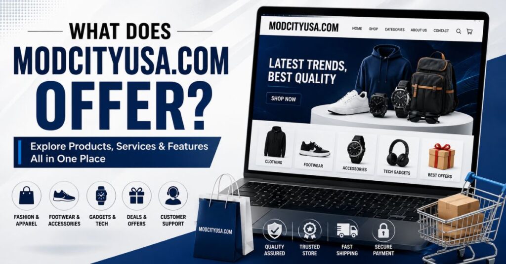 Modcityusa.com Review 2026: Is It Legit, Safe & Worth Trusting 2 What Does Modcityusa.com Offer