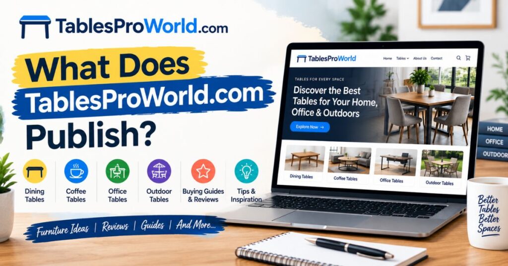 What Does TablesProWorld.com Publish?