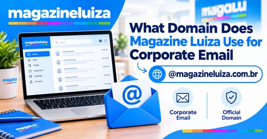 What Domain Does Magazine Luiza Use for Corporate Email