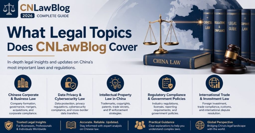 What Legal Topics Does CNLaw Blog Cover