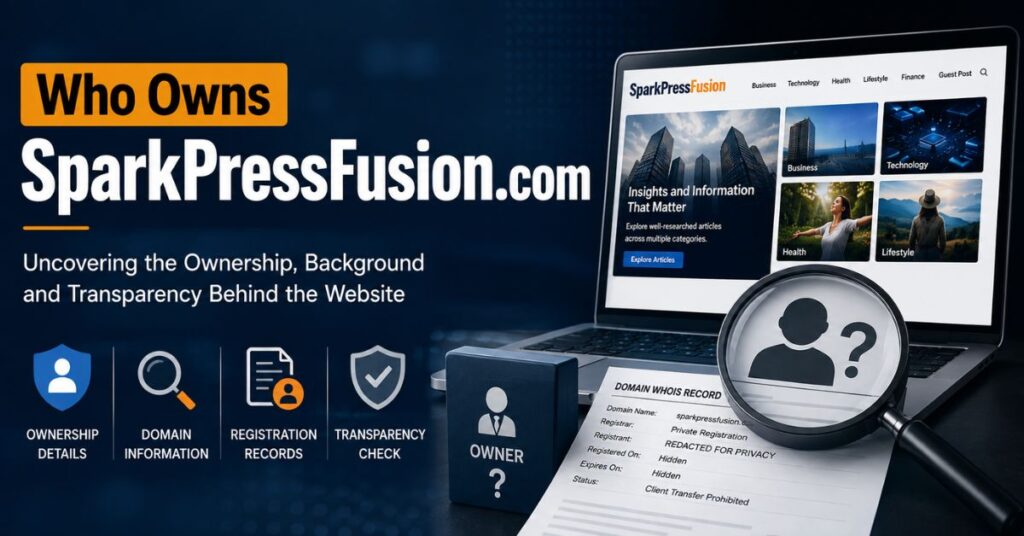 SparkPressFusion Com Review 2026: Is It Legit, Safe & Worth Visiting 2 Who Owns SparkPressFusion.com