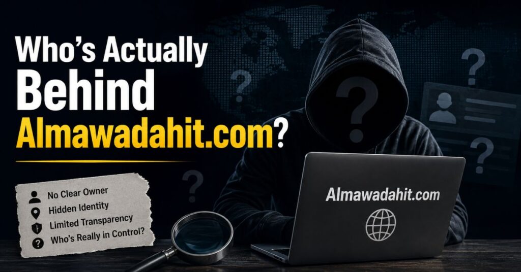 Who's Actually Behind Almawadahit.com?